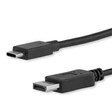 Image of StarTech 6ft/1.8m USB C to DisplayPort 1.2 Cable 4K 60Hz - USB-C to DisplayPo...