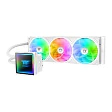 Image of Thermaltake TH360 V3 ARGB AIO Hydro CPU Cooler, White, 3 x 120mm ARGB Fans, Infi