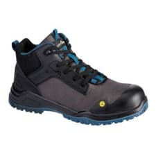 Image of Portwest Composite Textile Mid Boot S3S ESD SR FO Safety Reflective FE01