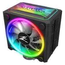 Image of Zalman CNPS16X ARGB CPU PC Tower Cooler with Dual 120mm ARGB PWM Fans in Black