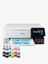 Image of Epson EcoTank ET-8500 A4 Wi-Fi Ink Tank Photo Printer White