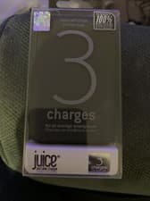 Image of Juice 3 Charger Portable Power Bank Black iPhone, Samsung, Google New And Sealed