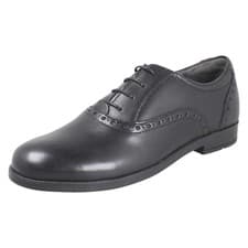 Image of Girls Startrite - Hermione Brogue Lace Up Non-Marking Leather School Shoes