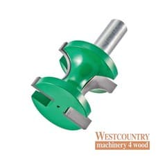 Image of Trend C070EX1/2TC CraftPro Staff Bead Router Cutter 12.7mm Radius x 40mm Cut x 1