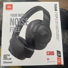 Image of JBL Tune 770NC Wireless Noise Cancelling Headphones Bluetooth New Black
