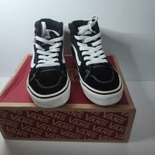 Image of Vans Little Kids Sk8-Hi Shoe black and white Size 2