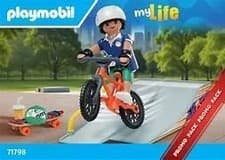 Image of PLAYMOBIL 71798 Skateboard With Ramp Clearance Bargain RRP £14.99