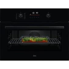 Image of Oven AEG 6000 NKK6N501B Compact Combi Microwave Oven Black