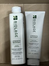 Image of Biolage Strength Recovery Shampoo 400ml & Conditioner 236ml