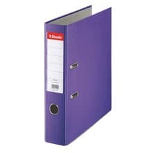 Image of Esselte 11279 - Lever Arch Ring Binder A4 75mm Spine - Purple violet