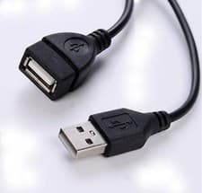 Image of USB 2.0 Extension Cable A Male- A Female High Speed Lead 0.1M 1M 3M 5M Metre Lot
