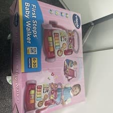 Image of VTech 505653 First Steps Baby Walker - Pink