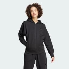 Image of adidas women ALL SZN Fleece Full-Zip Hoodie Sz XL