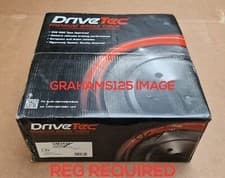 Image of BRAKE DISCS X2 294mm REAR FITS BMW 3 SERIES E46 DRIVETEC DM3530
