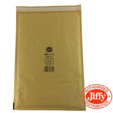 Image of JIFFY GOLD BUBBLE ENVELOPES PADDED MAILING BAGS FOR ROYAL MAIL POST (AIRKRAFT)