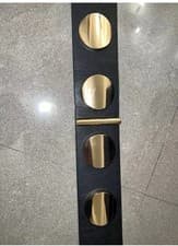 Image of Asos Small Women belt black/gold