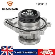 Image of FOR VAUXHALL ASTRA INSIGNIA ZAFIRA 1.6 1.8 ENGINE COOLING WATER PUMP 1334142 UK