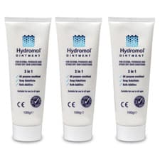 Image of 3x Hydromol Ointment 100g - for Eczema, Psoriasis, Dry Skin Conditions