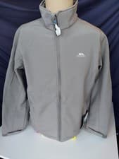 Image of RRP £74 Small Vander Trespass Male Softshell Jacket Storm Grey
