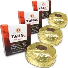 Image of 3x Tabac Original Shaving Soap Bowl Refill 125g