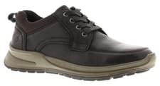 Image of Hush Puppies Mens Shoes Casual Adam Nubuck Leather black UK Size