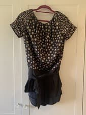 Image of Ted Baker Playsuit Short Jumpsuit Size 2 UK Size 10 BRAND NEW WITH TAGS RRP £149