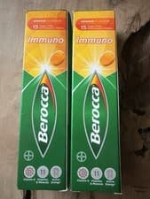 Image of Berocca Immuno orange flavour effervescent 30 Tablets Vitamins & Minerals