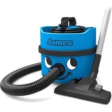 Image of Numatic James Cylinder Vacuum Cleaner 620W - Sky Blue  6L Capacity  All Floors