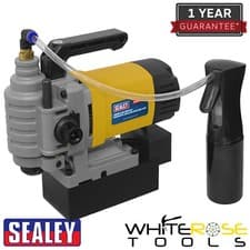 Image of Sealey Low Profile Magnetic Drilling Machine 35mm 110V Mag Drill Rotabroach