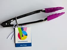 Image of Colourworks MINI SILICONE TONGS 4 COLOURS