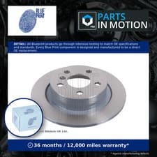 Image of 2x Brake Discs Pair Solid Rear 280mm ADB114324 Blue Print Set 34216799367 New