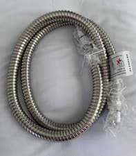 Image of Triton 1.2m No kink Shower Hose - Chrome. New