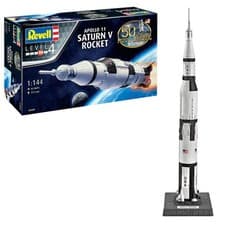 Image of REVELL Apollo Saturn V Rocket 1:144 Aircraft Model Kit - 04909 Space