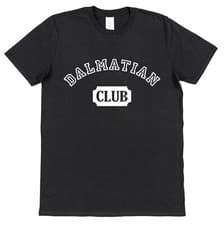 Image of Dalmatian Club T-Shirt Unisex Cotton Adult Kid Dog Owner Gift Team Pet Lover Top