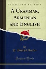 Image of A Grammar, Armenian and English (Classic Reprint)