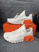 Image of Nike Free Metcon 6 Trainers - White/Orange - UK 7 - FJ7127 106