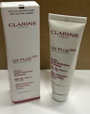 Image of CLARINS UV PLUS MULTI-PROTECTION MOISTURIZING CREAM 50ML NEW & BOXED UK