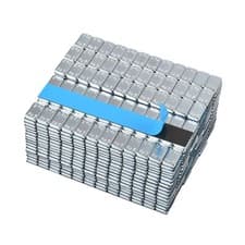 Image of 100 Silver Adhesive 60G Strips Stick On Wheel Balance Weights Top Quality 12x5g
