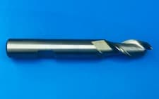 Image of 10mm HSS-Co8 2 Flute 42° Helix Short Slot Drill with Flatted Shank For Aluminium