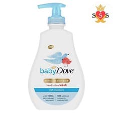 Image of Baby Dove Rich Moisture Head-to-Toe Wash–Gentle, Tear-Free Baby Hair &Body 400ml