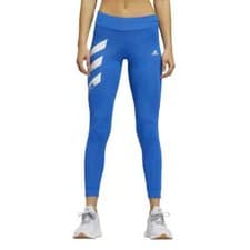 Image of Ladies Adidas Blue Own The Run Tights