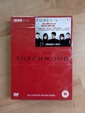 Image of Torchwood - Series 2. John Barrowman. Dr Who. BBC (New/Sealed 5xDVD Box Set '08)