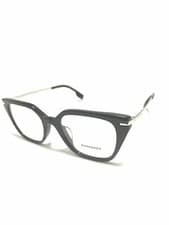 Image of Burberry BE2310 3001 Eyeglasses Black and Silver Frame 52mm