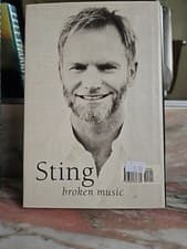 Image of Broken Music by Sting (2003, Hardcover)