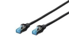 Image of Digitus 1 m CAT5e SF/UTP network cable – (1 M, CAT5E, SF/UTP (S-FTP), -20 – 60 °
