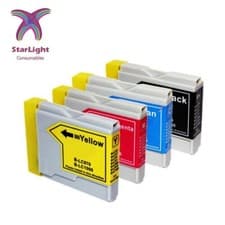Image of 4 Compatible LC970 LC1000 Ink Cartridge for Brother MFC240C MFC3360C MFC440CN