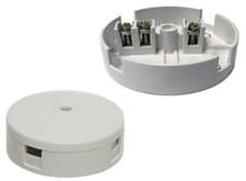 Image of 30A Junction Box 3 Terminals White Electrical Connection Fitting Selective Entry