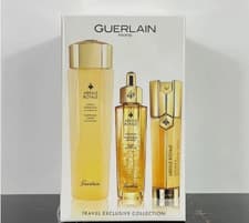 Image of Guerlain Abeille Royale Age-Defying Trilogy:150ml Lotion, 50ml Oil, 50ml Serum