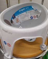 Image of Angelcare Aqua Soft Touch Baby Bath Seat - Grey