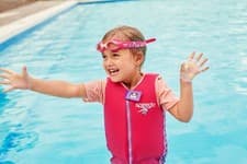 Image of Speedo Infant Illusion Swimming Goggles - Electric Pink/Sweet Taro/Blossom